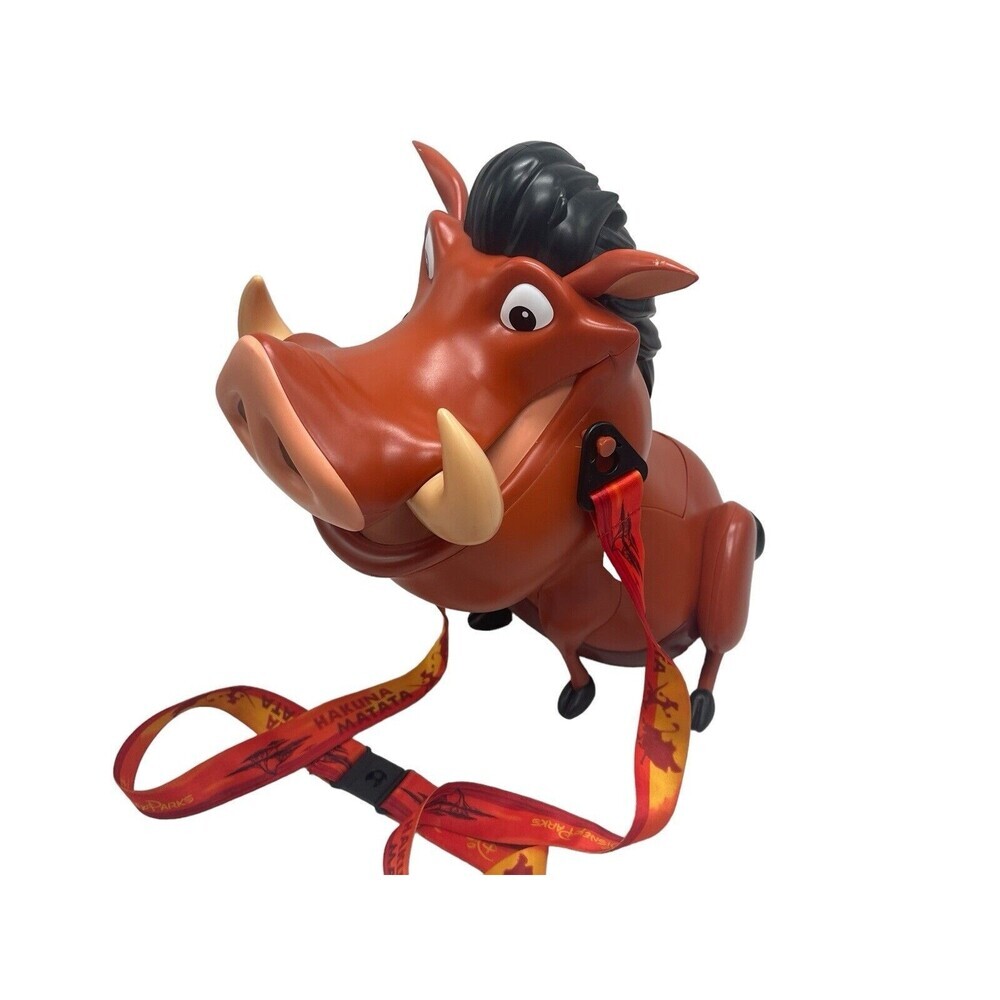 Disney Park 2023 Animal Kingdom 25th Anniversary Lion King Pumbaa Popcorn Bucket